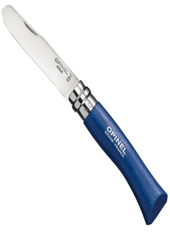 Opinel No 7 Round End Safety Red - Image 1